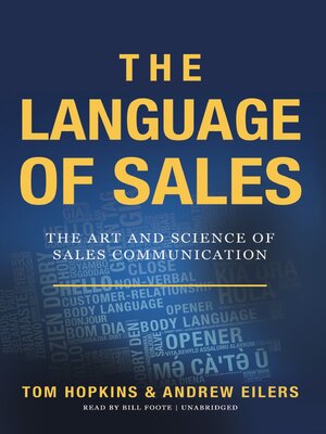 cover image of The Language of Sales